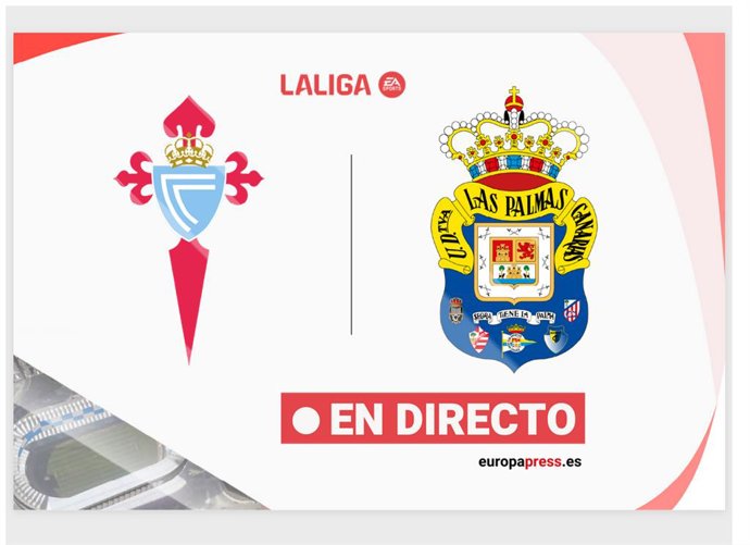 Onces Iniciales probables: Celta de Vigo - Las Palmas: resumen y estadísticas del partido de la jornada 29 de LaLiga EA Sports