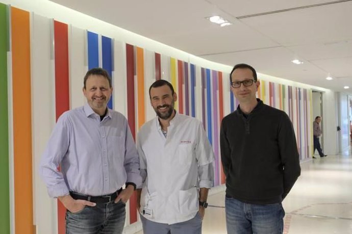 Joan Bertran, Lucas Krauel y José Antonio Tornero.