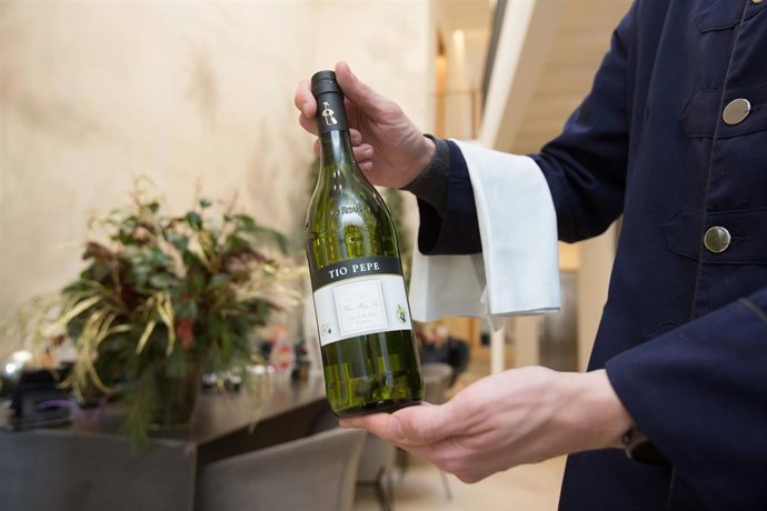 Archivo - Botella de Tío Pepe