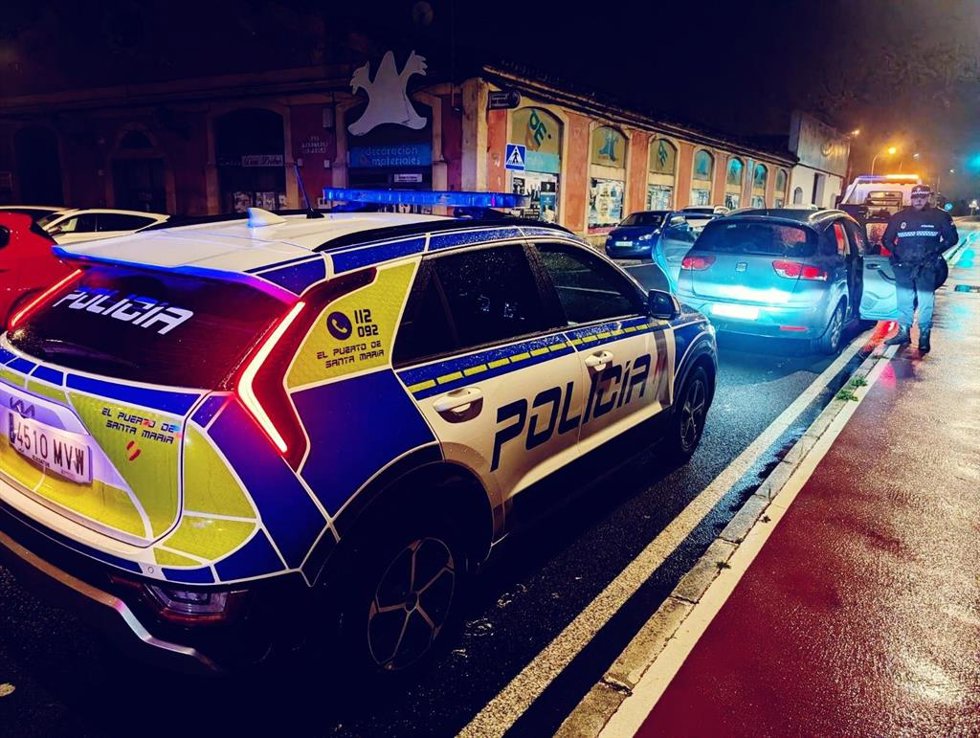 Vehículo de la Policía Local de El Puerto.