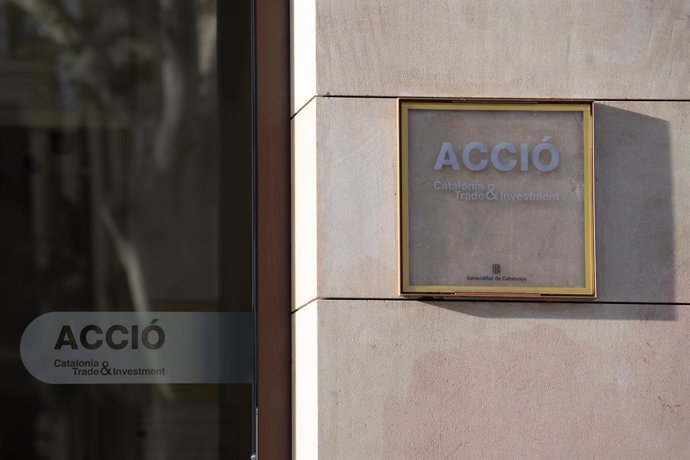 Archivo - Façana de la seu d'Acció (Catalonia Trade & Investment) de la Generalitat de Catalunya