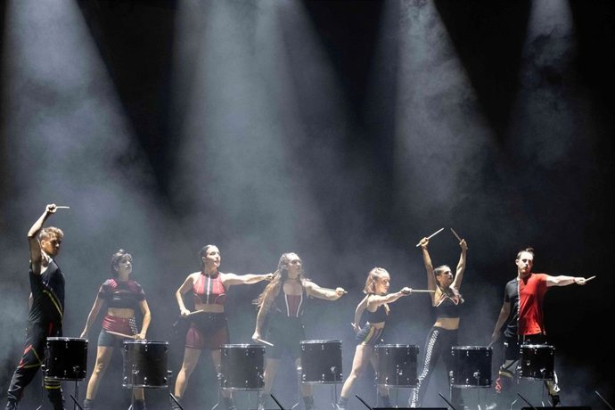 Archivo - Espectáculo de Mayumana, en imagen de archivo