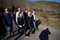 Díaz asegura que "el peso de la ley" caerá sobre las "posibles responsabilidades" del accidente en la mina de Cerredo