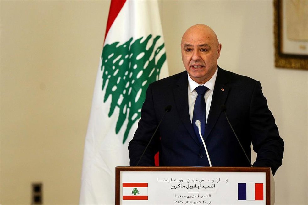Archivo - El presidente de Líbano, Joseph Aoun