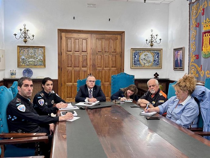 Reunión del Cecop de Talavera de la Reina.