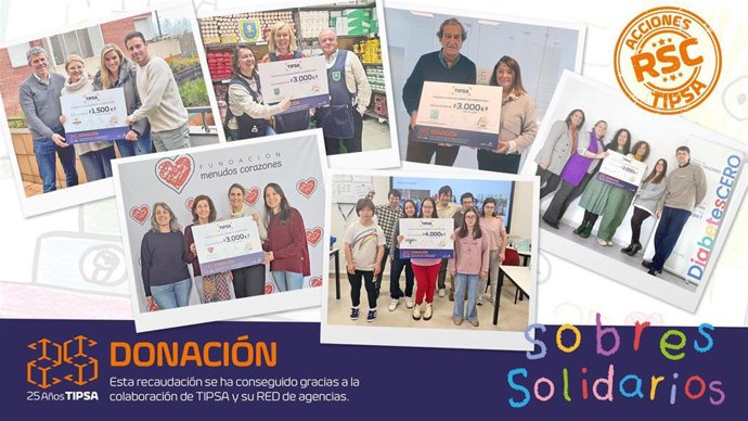 Campañaa de Sobres Solidarios de Tipsa