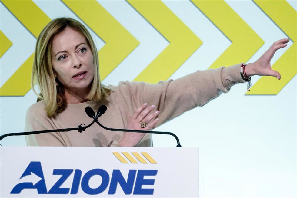 Giorgia Meloni, primera ministra de Italia