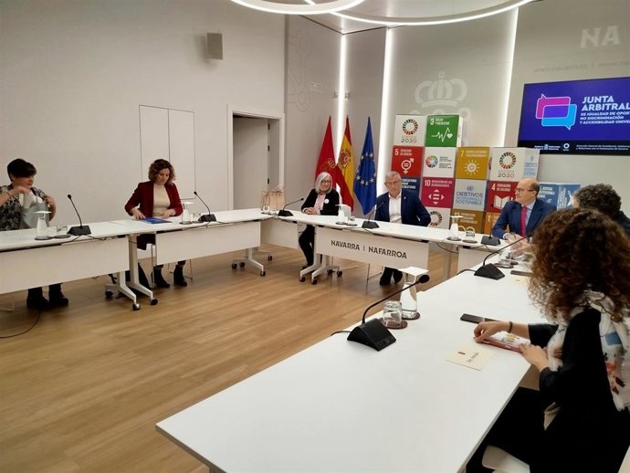 Primera reunión de la Junta Arbitral de igualdad de oportunidades, no discriminación y accesibilidad universal de Navarra