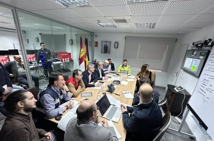 Reunión del Cecop.
