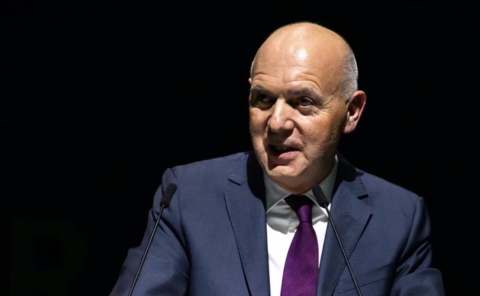 Archivo - El presidente de la DFB, Bernd Neuendorf, en el evento del 125 aniversario de la federación.