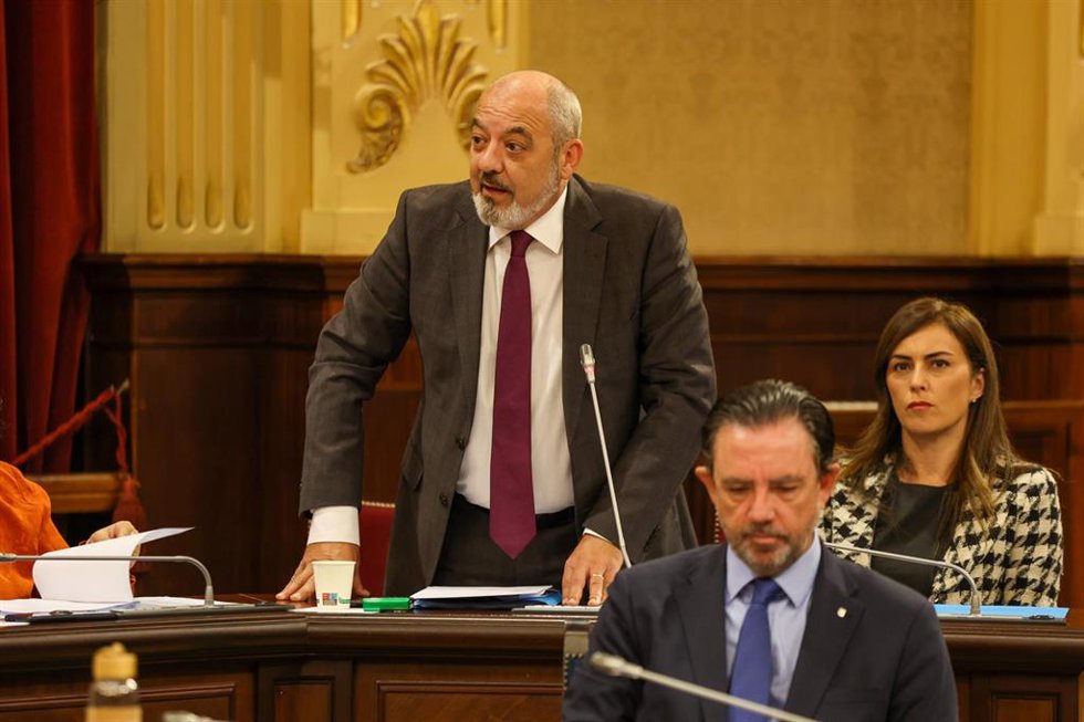 Archivo - El diputado de VOX Sergio Rodríguez.