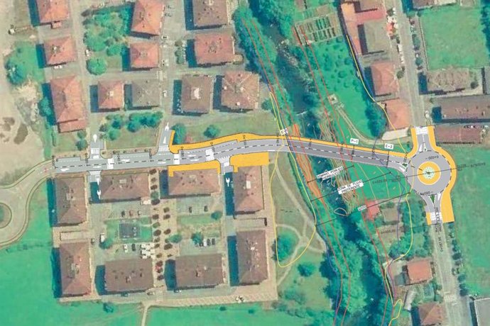 Proyecto del nuevo puente de Elizondo.