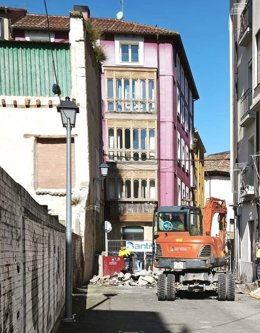 Las obras para la reurbanización de Los Baños y El Ochavo estarán finalizadas en unos tres meses