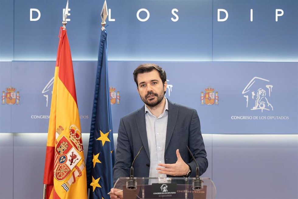 Archivo - El diputado de Podemos en el Congreso, Javier Sánchez Serna.