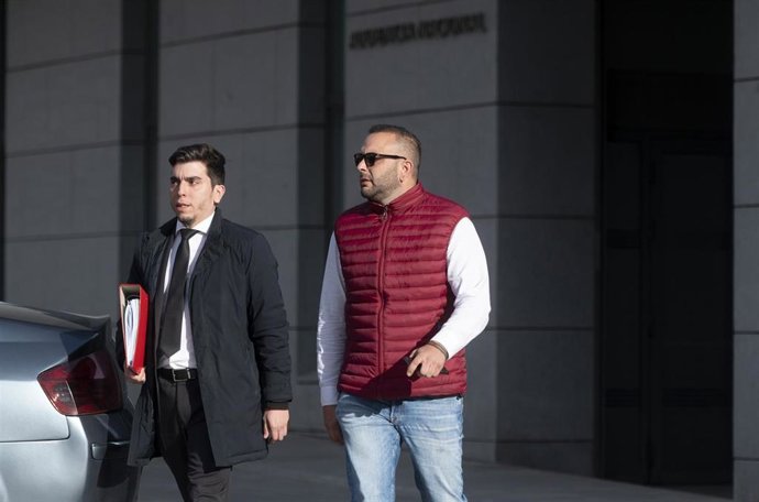 Carlos Castillo a su llegada a la Audiencia Nacional, a 31 de marzo de 2025, en Madrid (España).