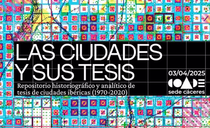 El Colegio de Arquitectos de Cáceres expone un estudio inédito sobre el planeamiento urbanístico de la ciudad