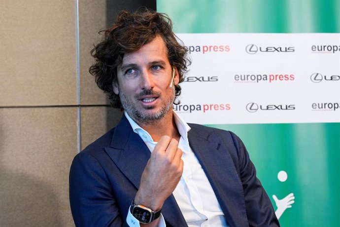Archivo - Feliciano Lopez, Director of the 2024 Davis Cup finals, attends during the Desayunos Deportivos Europa Press “Feliciano Lopez” celebrated at Hotel Eurostars Madrid Tower on November 4, 2024, in Madrid, Spain.