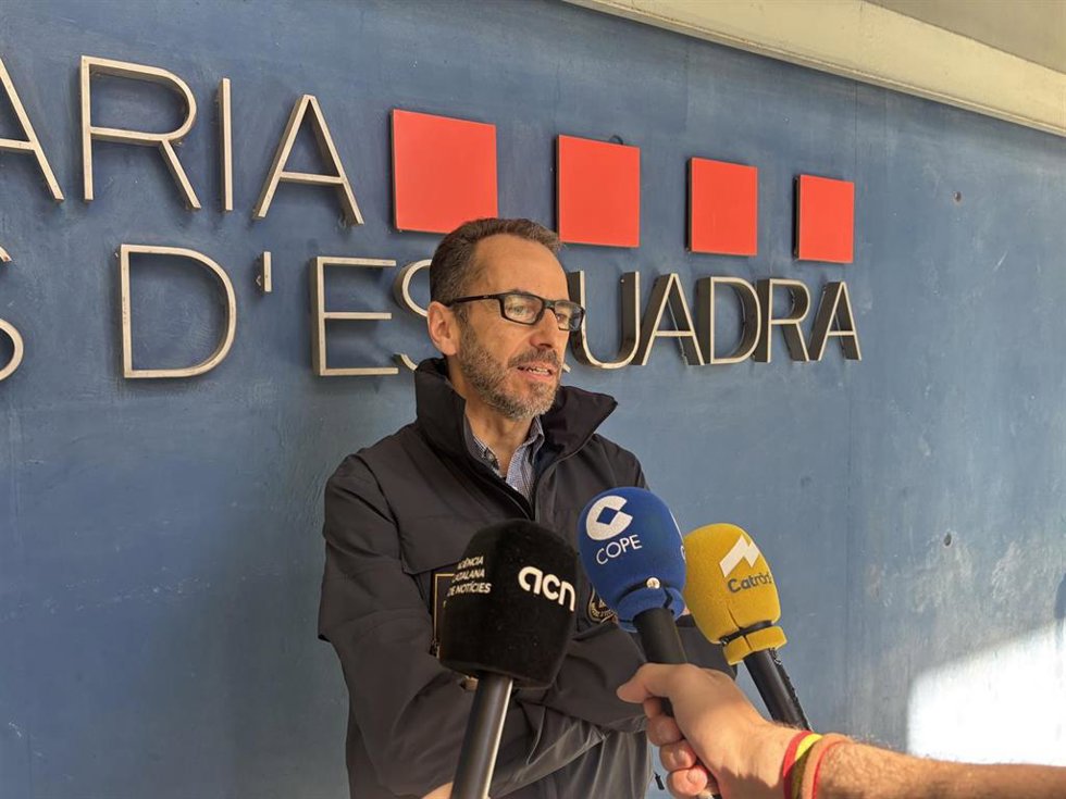 Sargento de la Unidad de Investigación de Sants Montjuc de los Mossos d'Esquadra, Xavier Gutiérrez.
