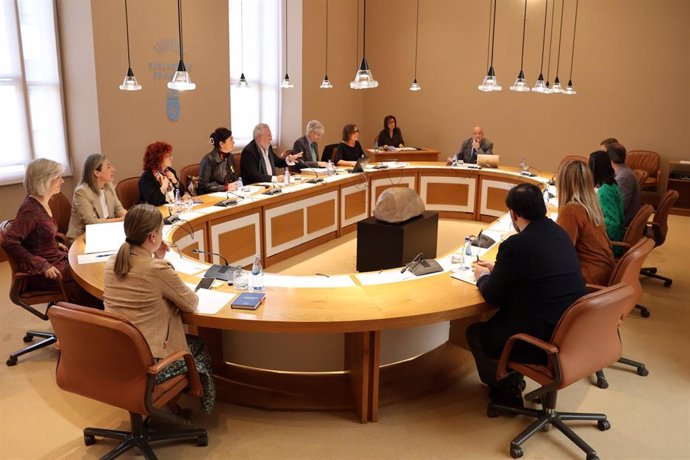 Junta de portavoces del Parlamento de Galicia.