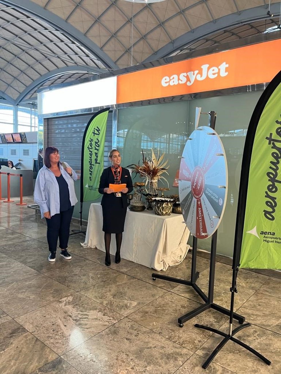 Archivo - EasyJet en Alicante