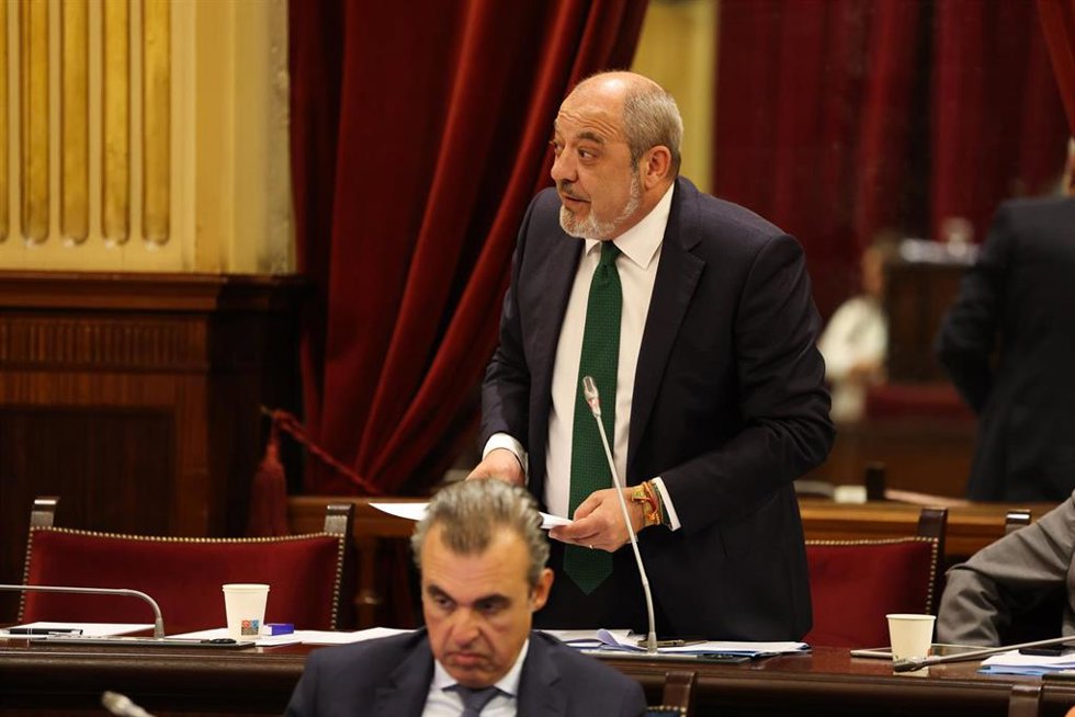 Archivo - El diputado de Vox, Sergio Rodríguez.