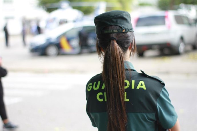 Archivo - Agente de la Guardia Civil.