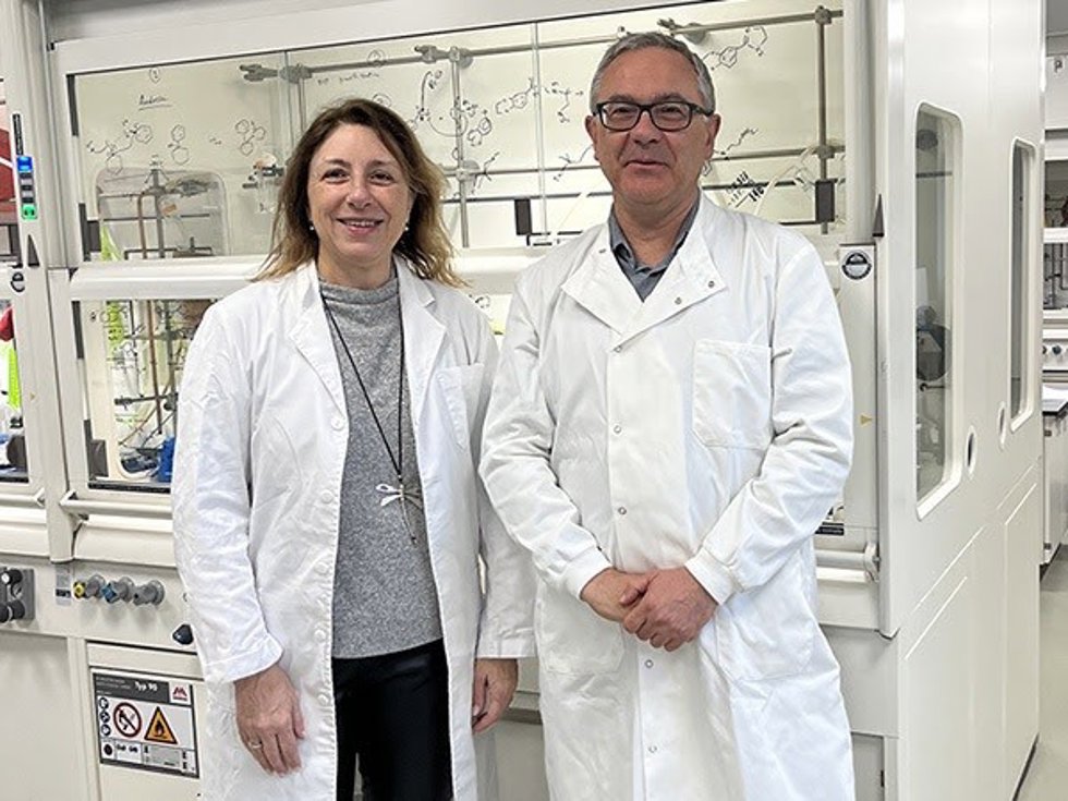 Los investigadores y líderes del estudio, Merc Palls y Santiago Vázquez.