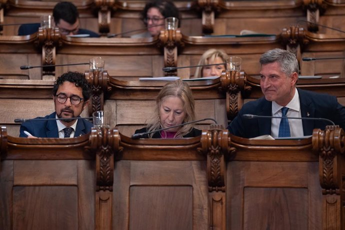 Els regidors de Junts a l'Ajuntament de Barcelona