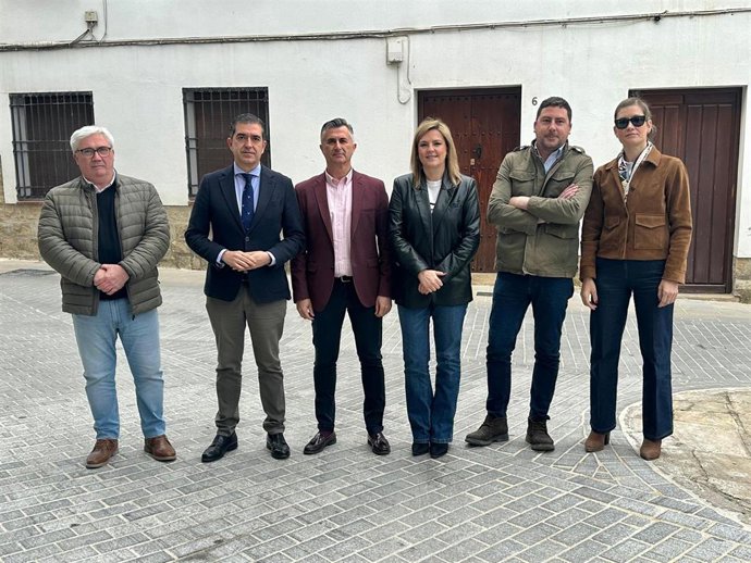 Visita a las obras ejecutadas con cargo al Plan Provincial de Obras y Servicios de Diputación