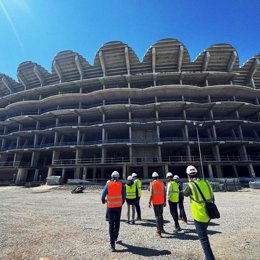 Imagen de la obra del Nou Mestalla