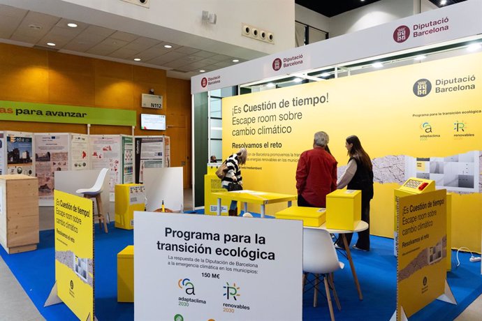 Estand de la Diputació en el Conama 2024
