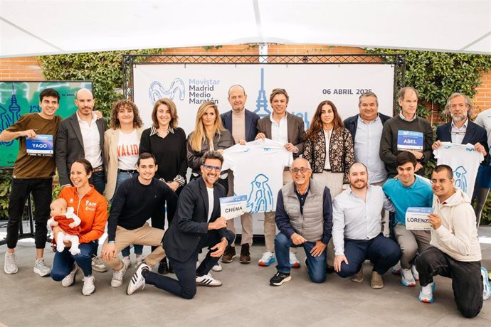 Cerca de 24.000 corredores disputan este domingo la Movistar Madrid Media Maratón y 3.000 la IX Carrera ProFuturo en una edición récord y la más monumental.