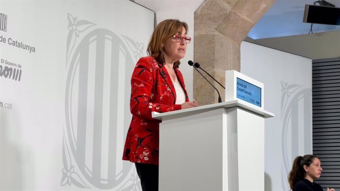 La consellera de Territori, Habitatge i Transició Ecològica i portaveu de la Generalitat, Sílvia Paneque
