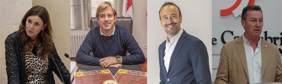 Paula Fernández, Pablo Diestro, Javier López Estrada y Guillermo Blanco