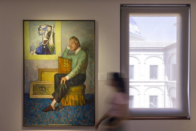 El Museu de Belles arts de València presenta la donació de quatre obres del pintor Genaro Lahuerta . València 1 d'Abril de 2025