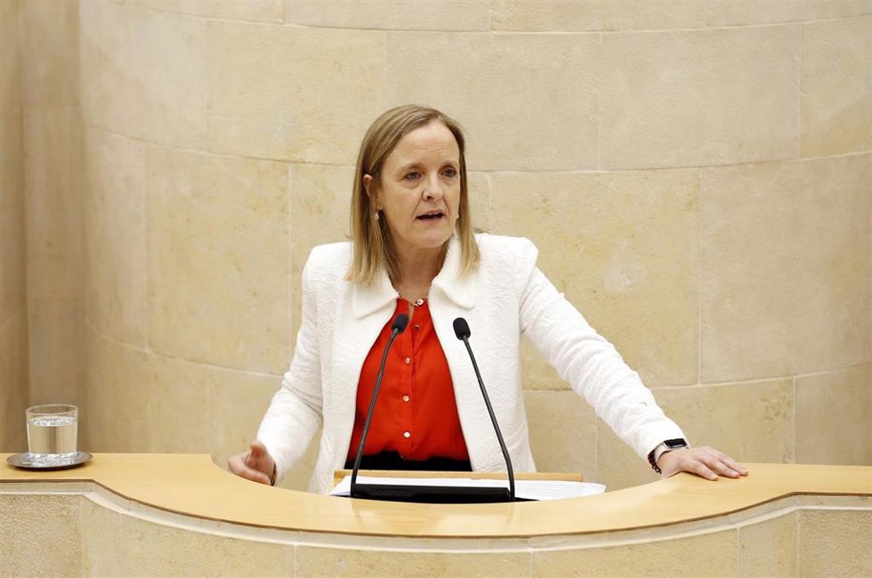 Isabel Urrutia, consejera de Presidencia y Justicia de Cantabria