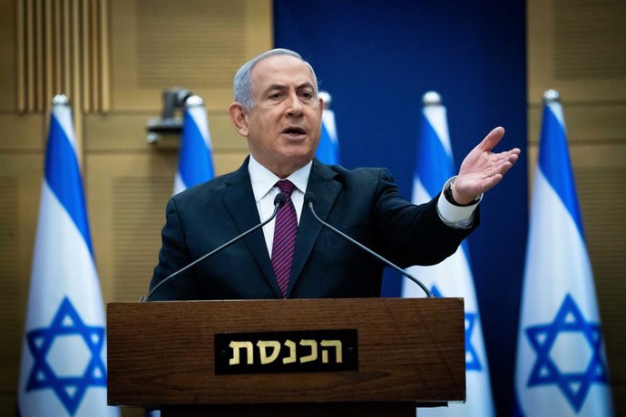 Archivo - Arquivo - Primeiro-ministro de Israel, Benjamin Netanyahu