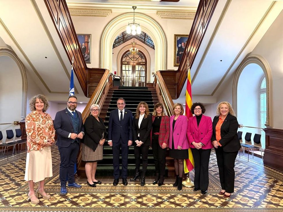 El Parlament de Catalunya y la Asamblea Nacional de Quebec (Canadá) han reactivado sus relaciones bilaterales