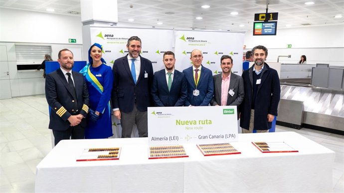 La Diputación de Almería da la bienvenida a la nueva conexión entre Gran Canaria y Almería operada por Binter-