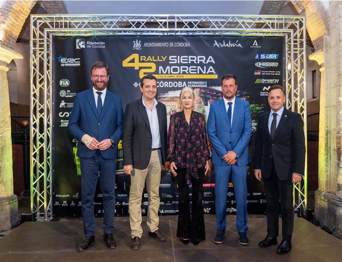 La consejera de Cultura y Deporte, Patricia del Pozo, en la presentación de la 42 edición del Rally Sierra Morena-Córdoba Patrimonio de la Humanidad.
