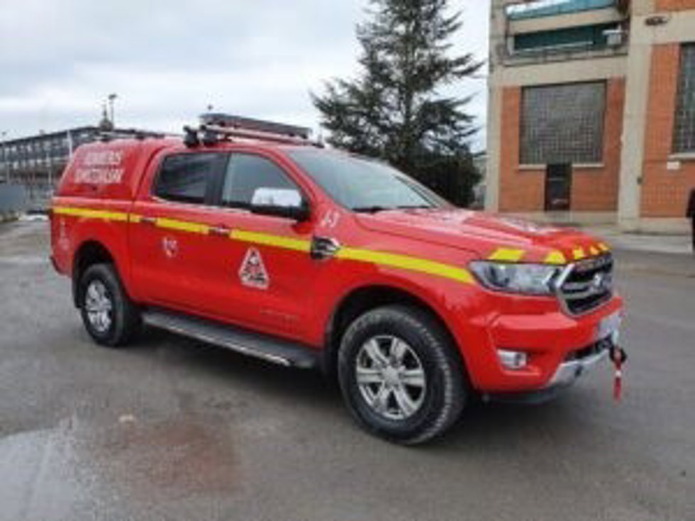 Archivo - El Servicio de Prevención, Extinción de Incendios y Salvamento (SPEIS) de Vitoria ha incorporado a su flota un nuevo vehículo ligero