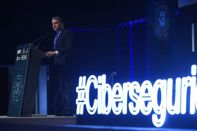Sanz durante la inauguración de la tercera edición del Congreso en marzo de 2024