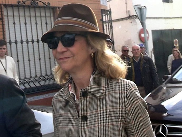 Archivo - La infanta Elena en una imagen reciente