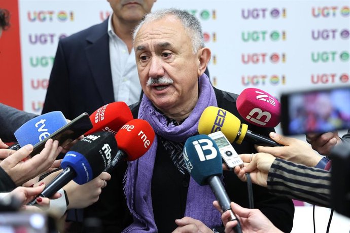 El secretario general de UGT, Pepe Álvarez.