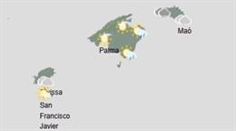 El tiempo hoy, miércoles 2 de abril, en Baleares.