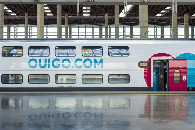 Imagen de tren de Ouigo