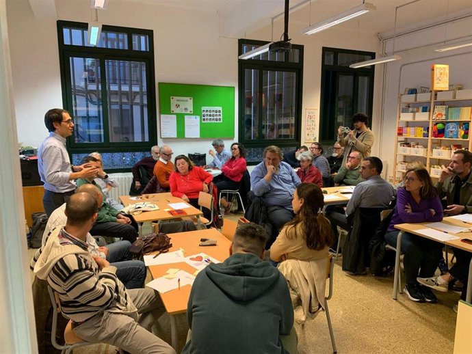 Reunión del PSOE de Palma con la militancia.