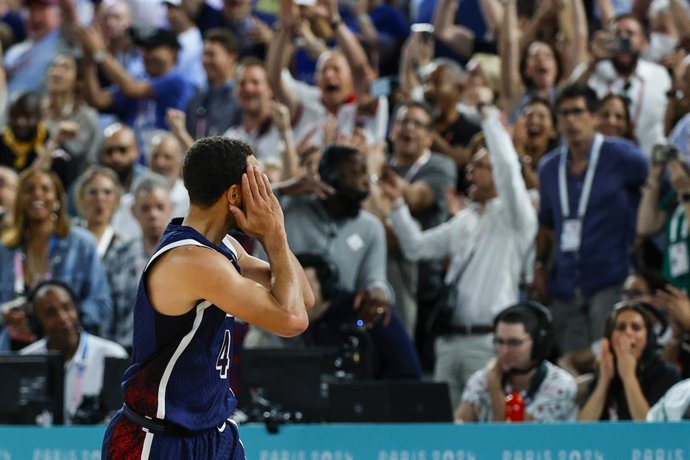 Archivo - Stephen Curry durante los Juegos Olímpicos de París