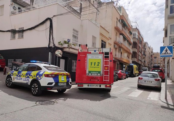 Lugar donde se produjo el accidente.