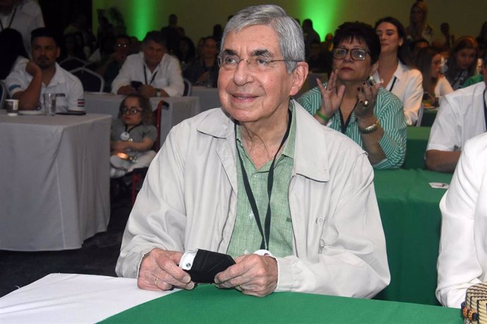 Archivo - El expresidente de Costa Rica Óscar Arias